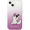 Karl Lagerfeld KLHCP14MCFNRCPI iPhone 14 Plus 6.7 hardcase pink / pink Choupette Fun - (KF001250-0)