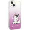 Karl Lagerfeld KLHCP14MCFNRCPI iPhone 14 Plus 6.7 hardcase pink / pink Choupette Fun - (KF001250-0)