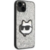 Karl Lagerfeld KLHCP14MG2CPS iPhone 14 Plus 6.7 silver/silver hardcase Glitter Choupette Patch - (KF001436-0)