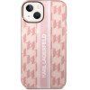 Karl Lagerfeld KLHCP14MHKLSPCP iPhone 14 Plus 6.7 hardcase pink / pink Mono Vertical Stripe - (KF001150-0)
