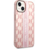 Karl Lagerfeld KLHCP14MHKLSPCP iPhone 14 Plus 6.7 hardcase pink / pink Mono Vertical Stripe - (KF001150-0)