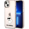 Karl Lagerfeld KLHCP14MHNCHTCP iPhone 14 Plus 6.7 pink/pink hardcase Ikonik Choupette - (KF001400-0)