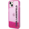 Karl Lagerfeld KLHCP14MLCKVF iPhone 14 Plus 6,7'' rozowy/pink hardcase Liquid Glitter Elong - (KF001222-0)