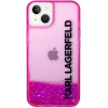Karl Lagerfeld KLHCP14MLCKVF iPhone 14 Plus 6,7'' rozowy/pink hardcase Liquid Glitter Elong - (KF001222-0)