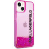 Karl Lagerfeld KLHCP14MLCKVF iPhone 14 Plus 6,7'' rozowy/pink hardcase Liquid Glitter Elong - (KF001222-0)
