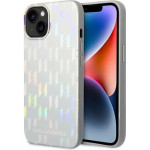 Karl Lagerfeld KLHCP14MLGMMSV3 iPhone 14 Plus 6.7 hardcase silver / silver Monogram Iridescent - (KF001106-0)