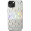 Karl Lagerfeld KLHCP14MLGMMSV3 iPhone 14 Plus 6.7 hardcase silver / silver Monogram Iridescent - (KF001106-0)
