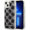 Karl Lagerfeld KLHCP14MLMNMK iPhone 14 Plus 6.7 hardcase black / black Liquid Glitter Monogram - (KF001162-0)