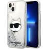 Karl Lagerfeld KLHCP14MLNHCCS iPhone 14 Plus 6.7 silver/silver hardcase Glitter Choupette Head - (KF001419-0)