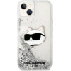 Karl Lagerfeld KLHCP14MLNHCCS iPhone 14 Plus 6.7 silver/silver hardcase Glitter Choupette Head - (KF001419-0)