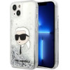 Karl Lagerfeld KLHCP14MLNKHCH iPhone 14 Plus 6.7 silver/silver hardcase Glitter Karl Head - (KF001416-0)