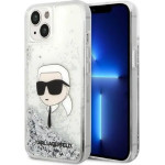 Karl Lagerfeld KLHCP14MLNKHCH iPhone 14 Plus 6.7 silver/silver hardcase Glitter Karl Head - (KF001416-0)