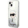 Karl Lagerfeld KLHCP14MLNKHCH iPhone 14 Plus 6.7 silver/silver hardcase Glitter Karl Head - (KF001416-0)