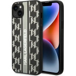 Karl Lagerfeld KLHCP14MPGKLSKG iPhone 14 Plus 6.7 hardcase gray / gray Monogram Stripe - (KF001078-0)