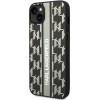 Karl Lagerfeld KLHCP14MPGKLSKG iPhone 14 Plus 6.7 hardcase gray / gray Monogram Stripe - (KF001078-0)