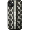 Karl Lagerfeld KLHCP14MPGKLSKG iPhone 14 Plus 6.7 hardcase gray / gray Monogram Stripe - (KF001078-0)
