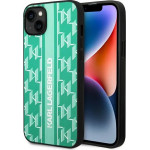 Karl Lagerfeld KLHCP14MPGKLSKN iPhone 14 Plus 6.7 hardcase green / green Monogram Stripe - (KF001082-0)