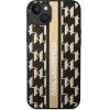 Karl Lagerfeld KLHCP14MPGKLSKW iPhone 14 Plus 6,7 hardcase brown / brown Monogram Stripe - (KF001074-0)