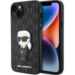 Karl Lagerfeld KLHCP14MSAKHPKK iPhone 14 Plus 6.7'' black/black Saffiano Monogram Ikonik - (KF001593-0)