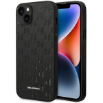 Karl Lagerfeld KLHCP14MSAKLHPK iPhone 14 Plus 6.7 hardcase black / black Saffiano Mono Metal Logo - (KF001102-0)