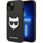 Karl Lagerfeld KLHCP14MSAPCHK iPhone 14 Plus 6,7'' hardcase czarny/black Saffiano Choupette Head Patch - (KF001134-0)