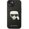Karl Lagerfeld KLHCP14MSAPKHK iPhone 14 Plus 6,7'' czarny/black hardcase Saffiano Karl`s Head Patch - (KF001190-0)