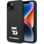 Karl Lagerfeld KLHCP14MSLCTBK iPhone 14 Plus 6.7 hardcase black / black Silicone Choupette Body - (KF001126-0)