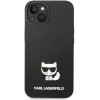 Karl Lagerfeld KLHCP14MSLCTBK iPhone 14 Plus 6.7 hardcase black / black Silicone Choupette Body - (KF001126-0)
