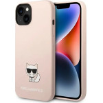 Karl Lagerfeld KLHCP14MSLCTPI iPhone 14 Plus 6.7 hardcase light pink / light pink Silicone Choupette Body - (KF001130-0)