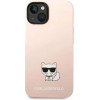 Karl Lagerfeld KLHCP14MSLCTPI iPhone 14 Plus 6.7 hardcase light pink / light pink Silicone Choupette Body - (KF001130-0)