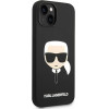 Karl Lagerfeld KLHCP14MSLKHBK iPhone 14 Plus 6.7 hardcase black / black Silicone Karl`s Head - (KF001170-0)