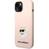 Karl Lagerfeld KLHCP14MSNCHBCP iPhone 14 Plus 6.7 hardcase pink/pink Silicone Choupette - (KF001413-0)