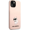 Karl Lagerfeld KLHCP14MSNCHBCP iPhone 14 Plus 6.7 hardcase pink/pink Silicone Choupette - (KF001413-0)