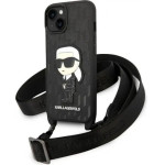 Karl Lagerfeld KLHCP14MSTKMK iPhone 14 Plus 6.7 black/black hardcase Monogram Ikonik Patch - (KF001428-0)