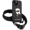 Karl Lagerfeld KLHCP14MSTKMK iPhone 14 Plus 6.7 black/black hardcase Monogram Ikonik Patch - (KF001428-0)