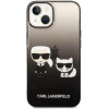 Karl Lagerfeld KLHCP14MTGKCK iPhone 14 Plus 6,7 hardcase black / black Gradient Ikonik Karl & Choupette - (KF001234-0)