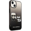 Karl Lagerfeld KLHCP14MTGKCK iPhone 14 Plus 6,7 hardcase black / black Gradient Ikonik Karl & Choupette - (KF001234-0)