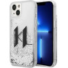 Karl Lagerfeld KLHCP14SLBKLCS iPhone 14 6,1'' srebrny/silver hardcase Liquid Glitter Big KL - (KF001197-0)
