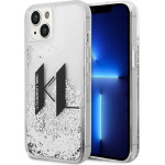 Karl Lagerfeld KLHCP14SLBKLCS iPhone 14 6,1'' srebrny/silver hardcase Liquid Glitter Big KL - (KF001197-0)