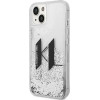 Karl Lagerfeld KLHCP14SLBKLCS iPhone 14 6,1'' srebrny/silver hardcase Liquid Glitter Big KL - (KF001197-0)