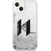 Karl Lagerfeld KLHCP14SLBKLCS iPhone 14 6,1'' srebrny/silver hardcase Liquid Glitter Big KL - (KF001197-0)