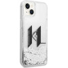 Karl Lagerfeld KLHCP14SLBKLCS iPhone 14 6,1'' srebrny/silver hardcase Liquid Glitter Big KL - (KF001197-0)