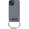 Karl Lagerfeld KLHCP14SSACKLHPG iPhone 14 6.1'' silver/silver hardcase Saffiano Monogram Chain - (KF001642-0)
