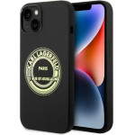 Karl Lagerfeld KLHCP14SSRSGRCK iPhone 14 6.1 hardcase black / black Silicone RSG - (KF001205-0)