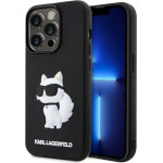 Karl Lagerfeld KLHCP14X3DRKHNK iPhone 14 Pro Max 6.7 black/black hardcase Rubber Choupette 3D - (KF001604-0)
