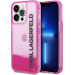 Karl Lagerfeld KLHCP14XLCKVF iPhone 14 Pro Max 6.7 pink / pink hardcase Liquid Glitter Elong - (KF001224-0)
