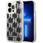 Karl Lagerfeld KLHCP14XLMNMK iPhone 14 Pro Max 6.7 hardcase black / black Liquid Glitter Monogram - (KF001164-0)