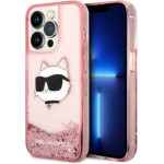 Karl Lagerfeld KLHCP14XLNCHCP iPhone 14 Pro Max 6.7 pink/pink hardcase Glitter Choupette Head - (KF001423-0)