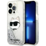 Karl Lagerfeld KLHCP14XLNHCS iPhone 14 Pro Max 6.7'' silver/silver hardcase Glitter Choupette Head - (KF001421-0)