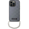 Karl Lagerfeld KLHCP14XSACKLHPG iPhone 14 Pro Max 6.7 silver/silver hardcase Saffiano Monogram Chain - (KF001644-0)